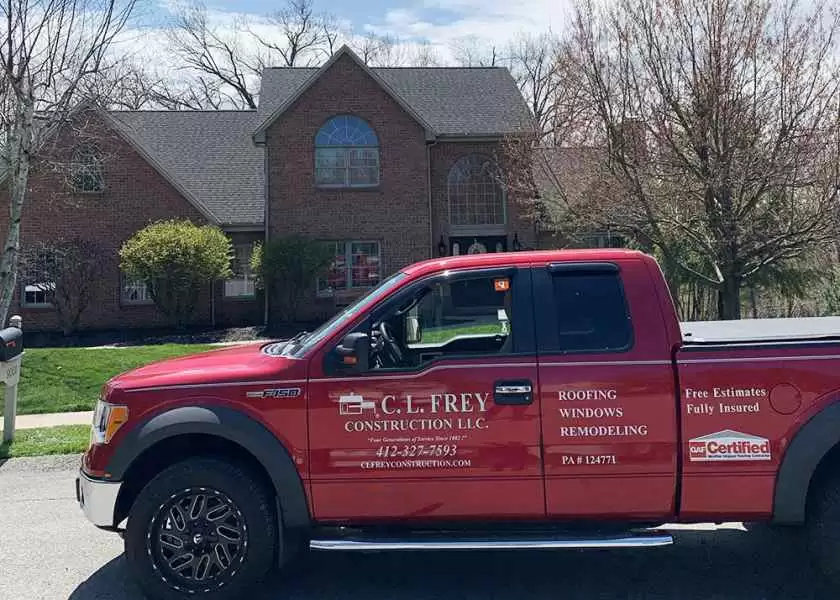roofing company adams township